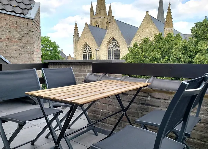 Marlie S - Comfort Stadsapp Met Zonnig Terras * Nieuport